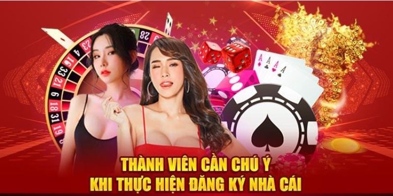 Chú ý cần nắm vững khi tạo tài khoản tại nhà cái uy tín