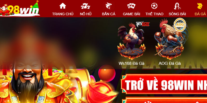 Sảnh đá gà trực tiếp 98Win